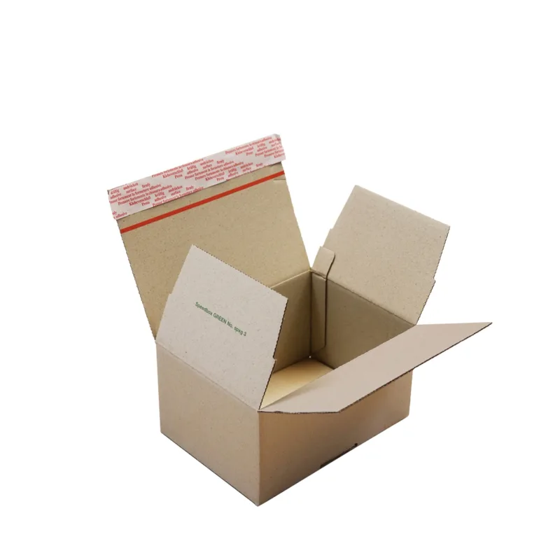 Grasspapier Verpackung Box