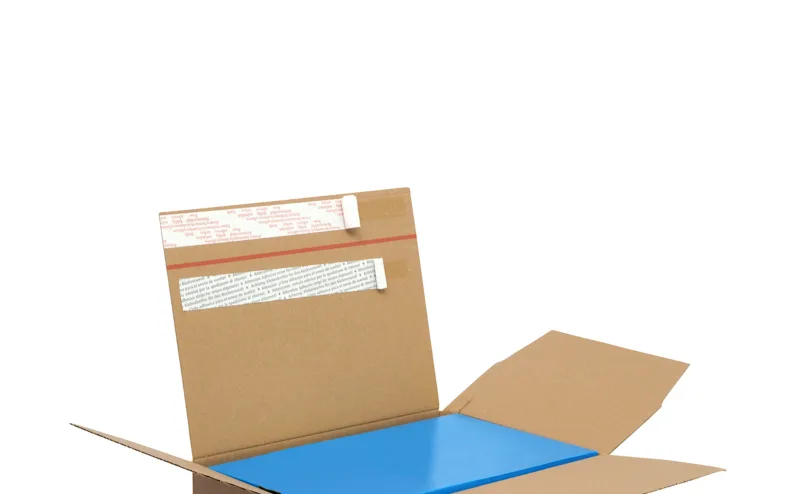 Speed Box Duo Spx9 braun Schuhkarton befuellt