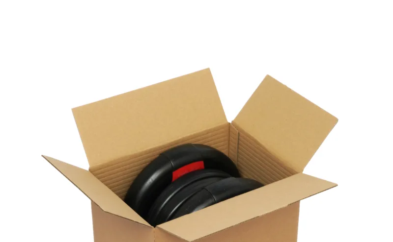 Blitzboden Aufrichtekarton BA Box braun