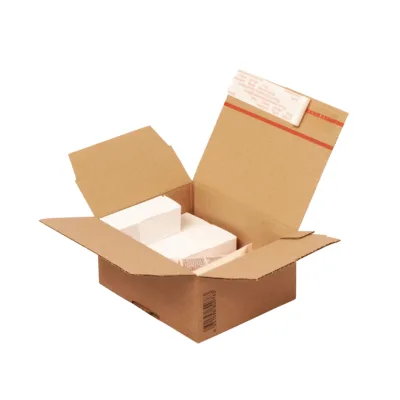 Speed Box spx1 braun befuellt Kosmetik