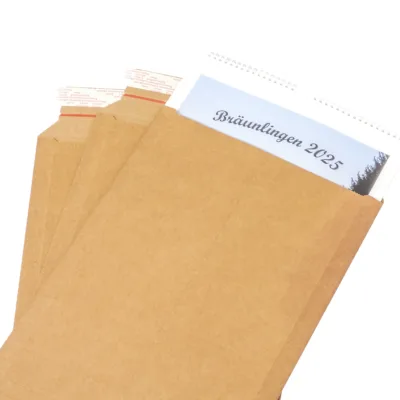 Supra Star SW7 braun Versandtasche befuellt Kalender