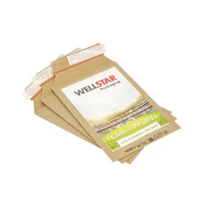 HSW4 Versandtasche braun Tippspiel