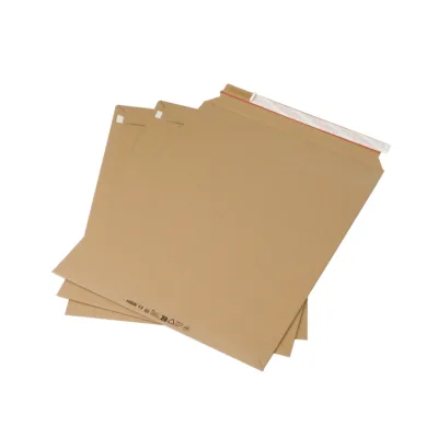 HSW13 braun Versandtasche flachliegend