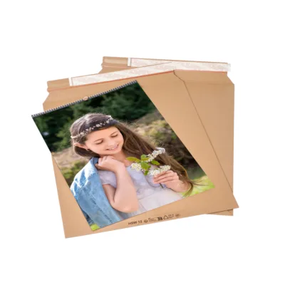 Kalenderverpackung HSW12 Fotokalender braun