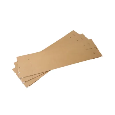 Quattro Star Versandhuelse braun flachliegend