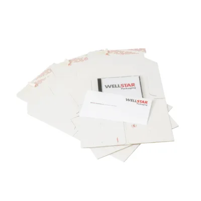 Medienverpackungen Universalverpackung weiss DVD CD VHS flach