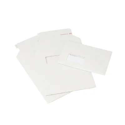 Medienverpackungen Universalverpackung weiss DVD CD VHS selbstklebend