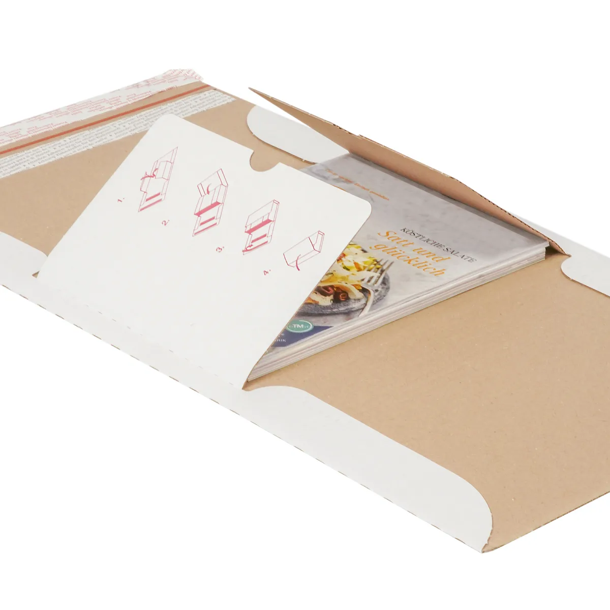 Duo Star DS58 A4 Universalverpackung weiss Detail