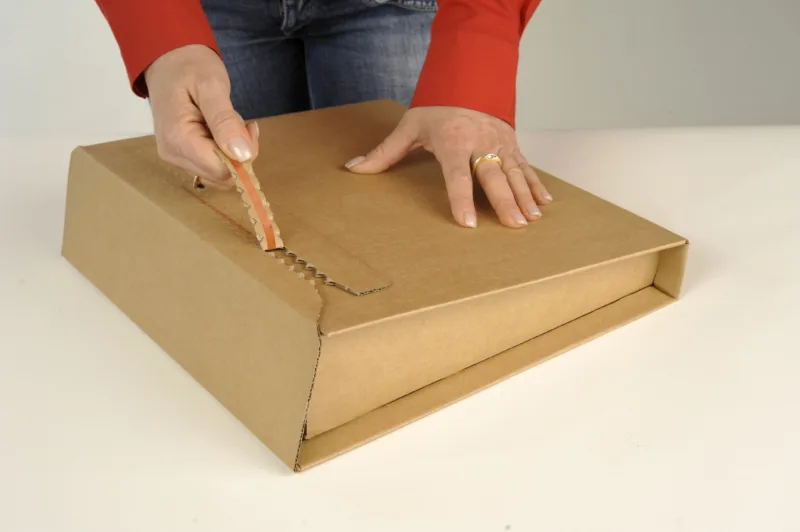 Ordnerpack Aufreissperforation